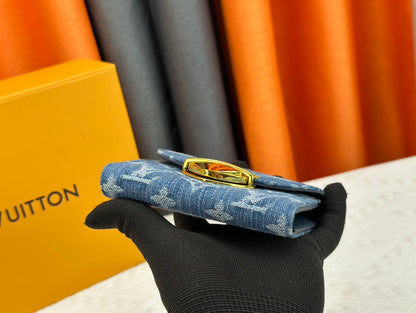 【ルイ・ヴィトン】☆デニム好きにはたまらない☆三つ折り財布 M82959